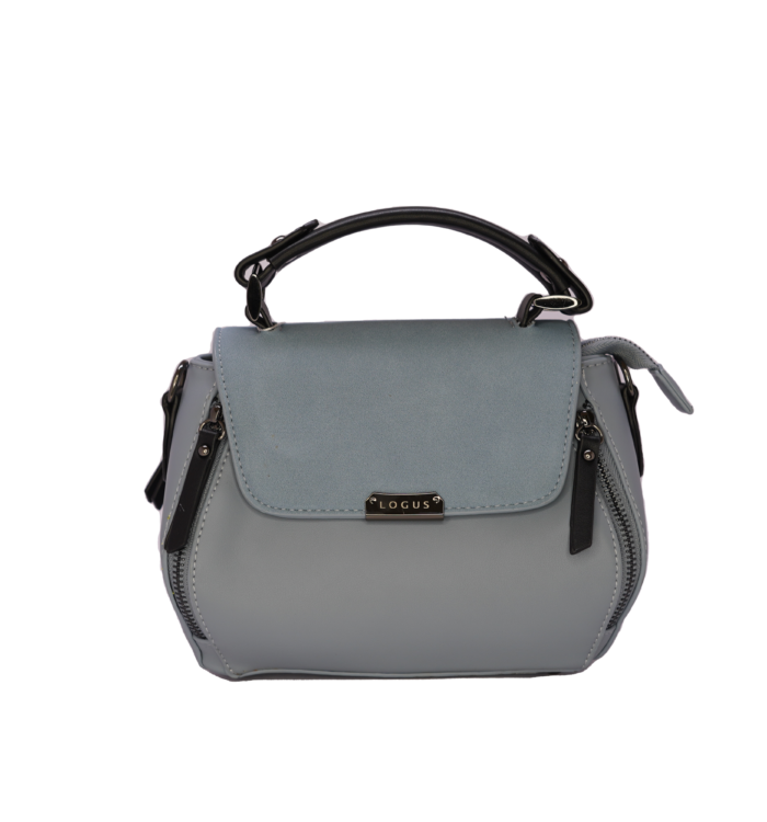 Matte Sky Blue Handbag