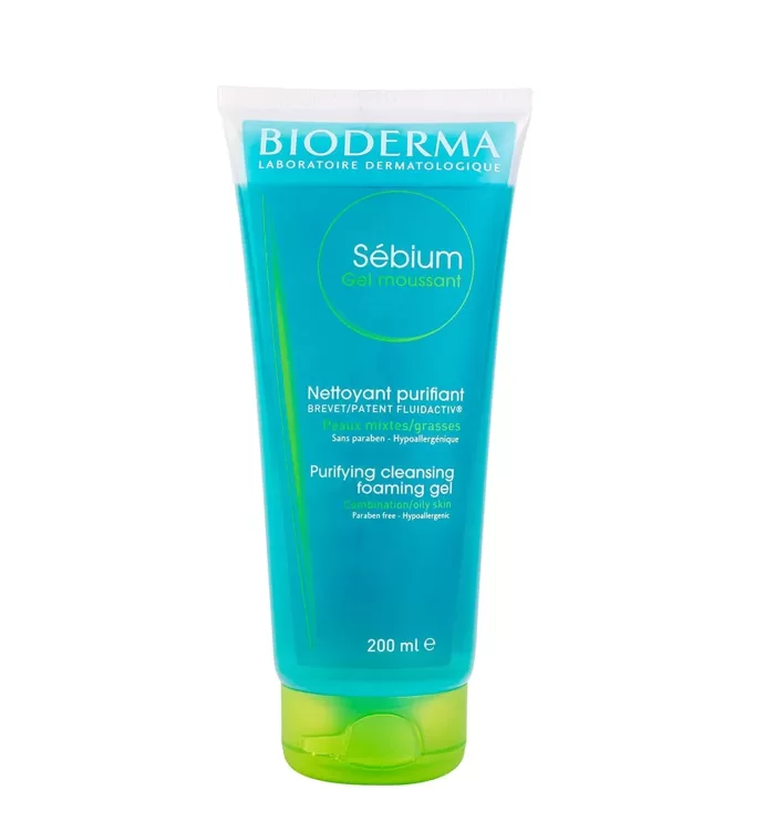 Bioderma Sebium Gel Moussant Purifying Cleansing Foaming Gel Combination To Oily Skin