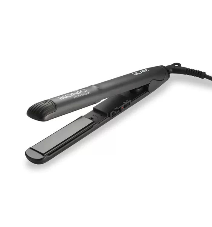 IKONIC Glam Professional Hair Straightener (Black)