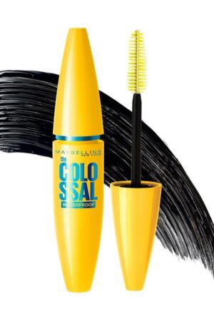 Maybelline New York Colossal Mascara, Waterproof, Black 10ml