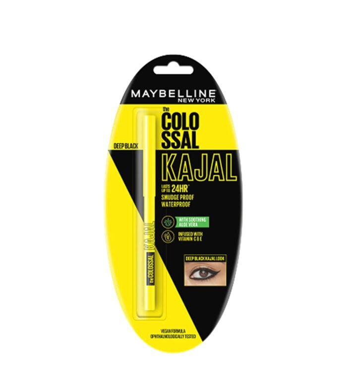 Maybelline New York The Colossal Kajal Deep Black, 0.35g