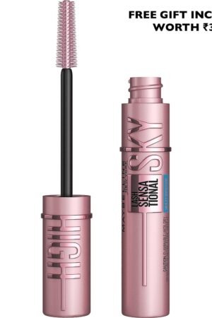 Maybelline New York Sky High Waterproof Mascara, Lash Sensational Sky High, Very Black, 6ml