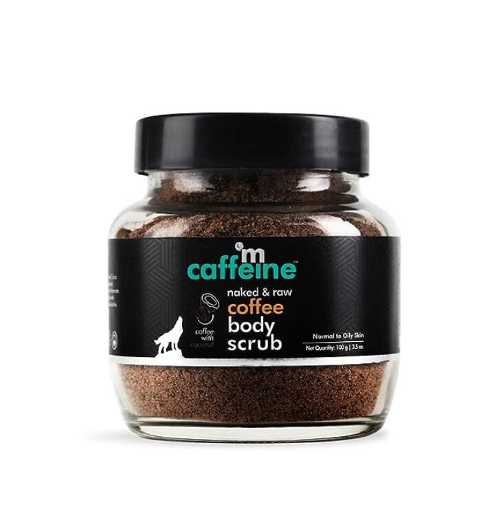 MCaffeine Exfoliating Coffee Body Scrub for Tan Removal & Soft-Smooth Skin 