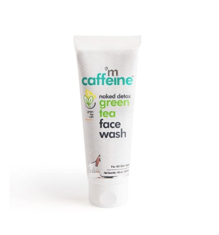 MCaffeine Vitamin C Green Tea Face Wash with Hyaluronic Acid 100ml