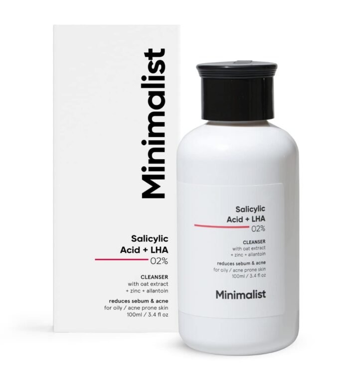 Minimalist 2% Salicylic Acid + LHA Face Wash For Oily Skin 100ml