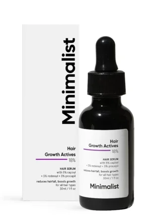 Minimalist Hair Growth Serum With 18% Hair Growth Actives 30ml