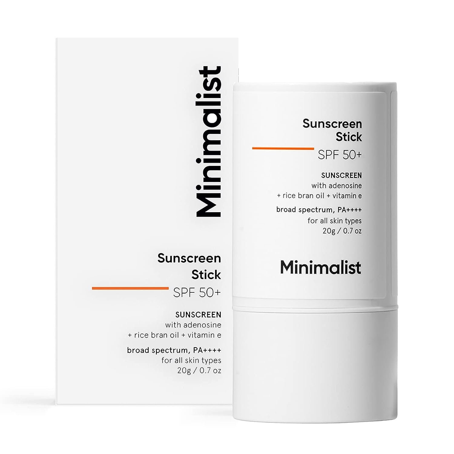 Minimalist SPF 50 Sunscreen Stick 20g