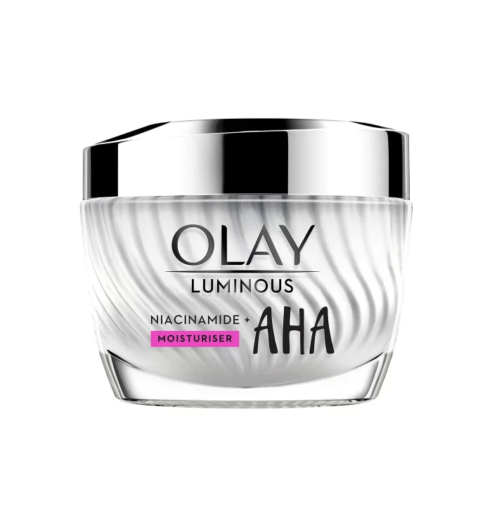 Olay Luminous AHA & Niacinamide Super Face Cream for Acne Mark & Spot Removal – 50 g