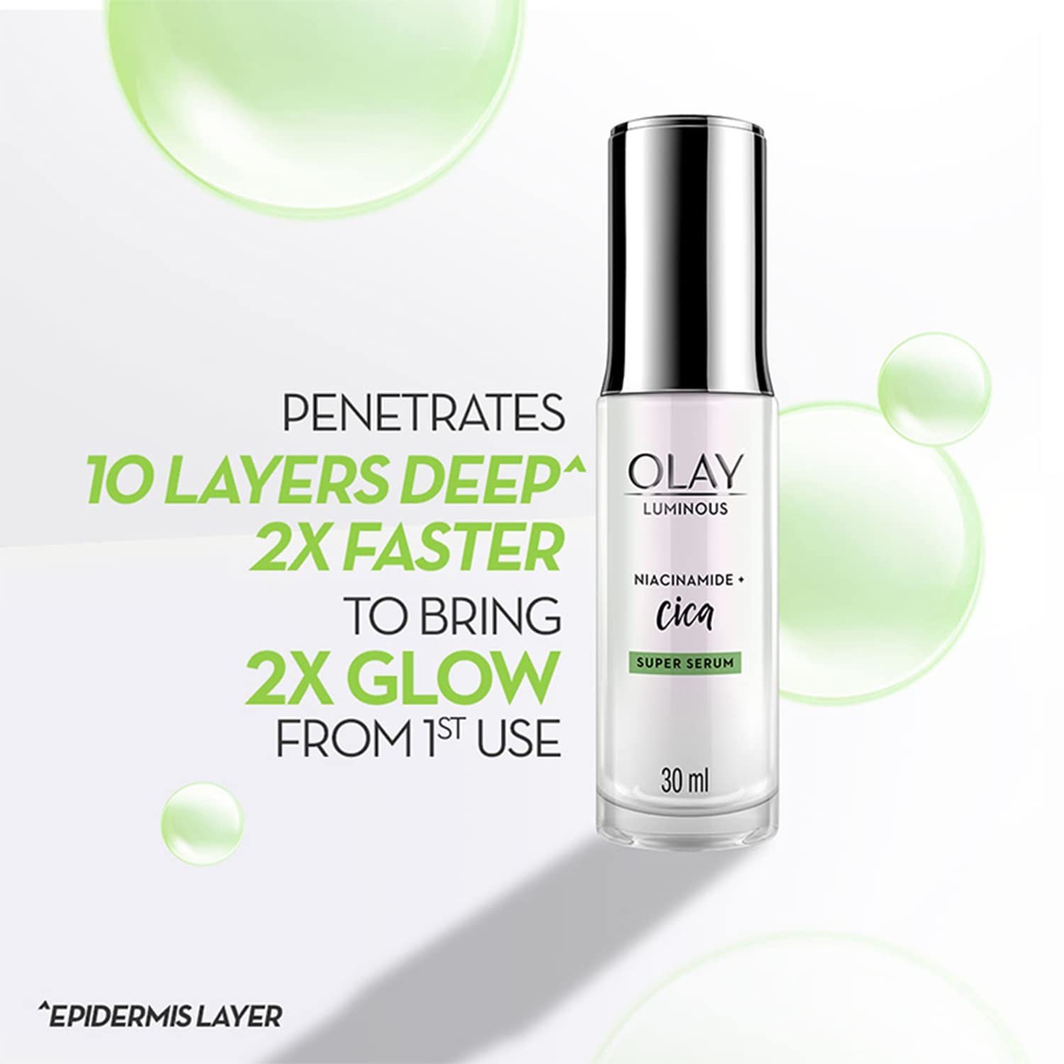 Olay Luminous Cica Super Serum 30 ml - Image 3