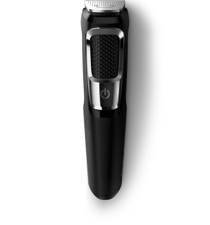 PHILIPS Multigroom Series 5000 Steel Blades Cordless 10-in-1 Body Grooming Kit (DualCut Technology, MG3750/33, Black)