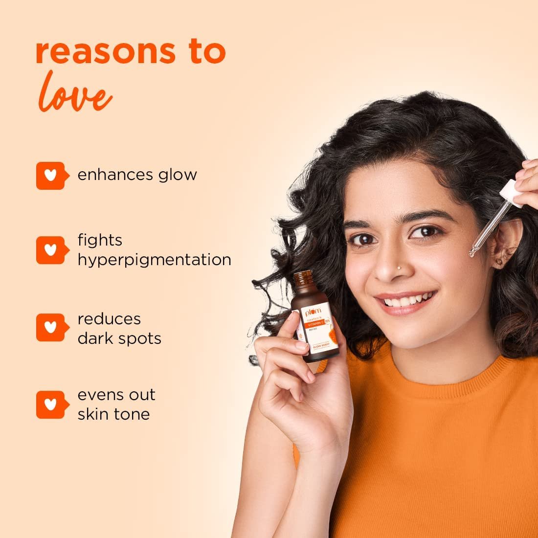 Plum 15% Vitamin C Face Serum with Mandarin 20ml - Image 4