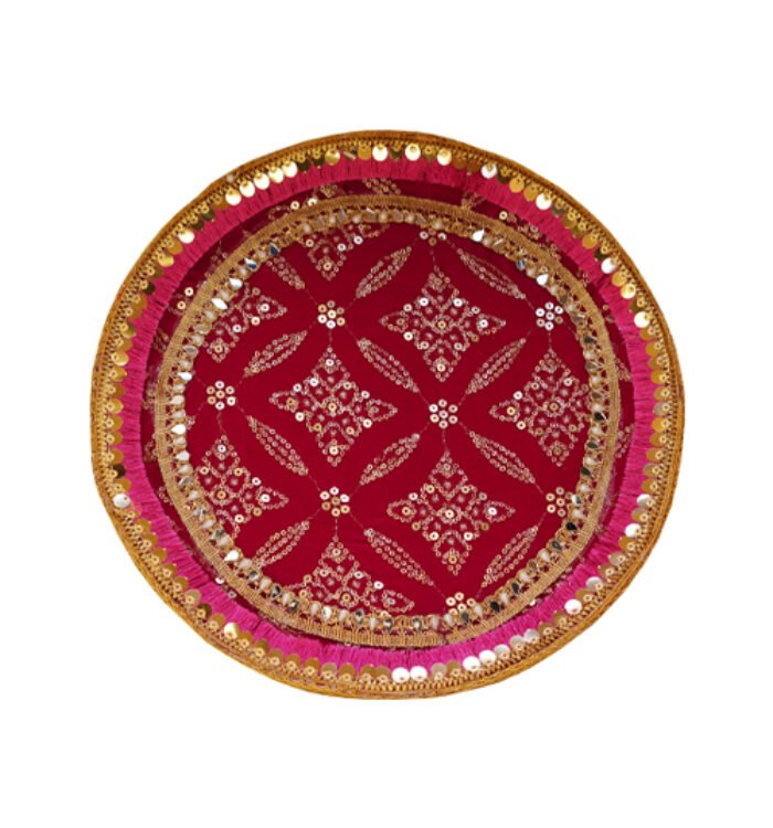 Designer Pink Thali