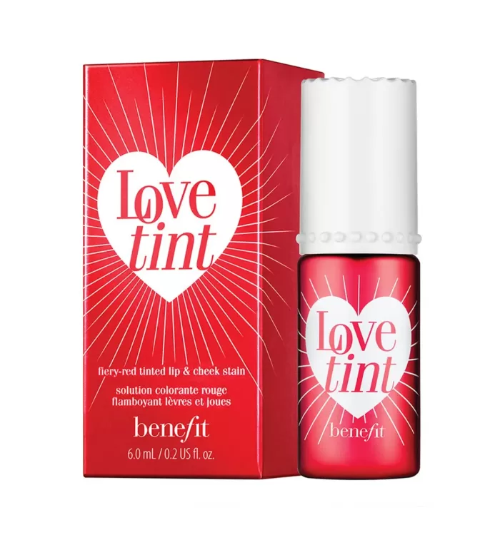 Benefit Cosmetics Lovetint Lip & Cheek Stain – Fiery Red (6ml)