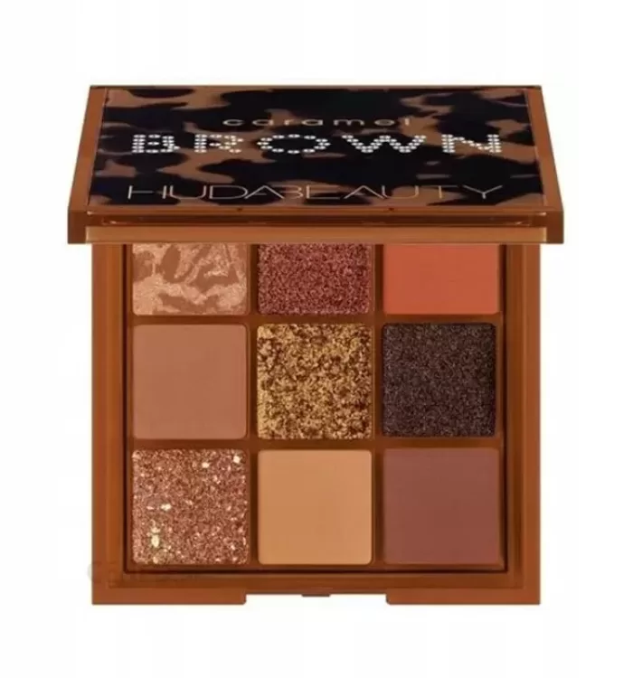 Huda Beauty Brown Obsession Eyeshadow Palette – Caramel Brown – 7.5 g