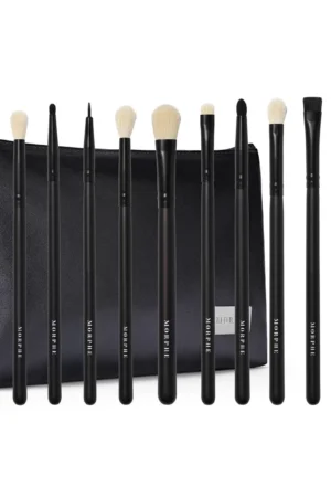Morphe Eye Obsessed 12-Piece Eye Brush Set Collection + Bag