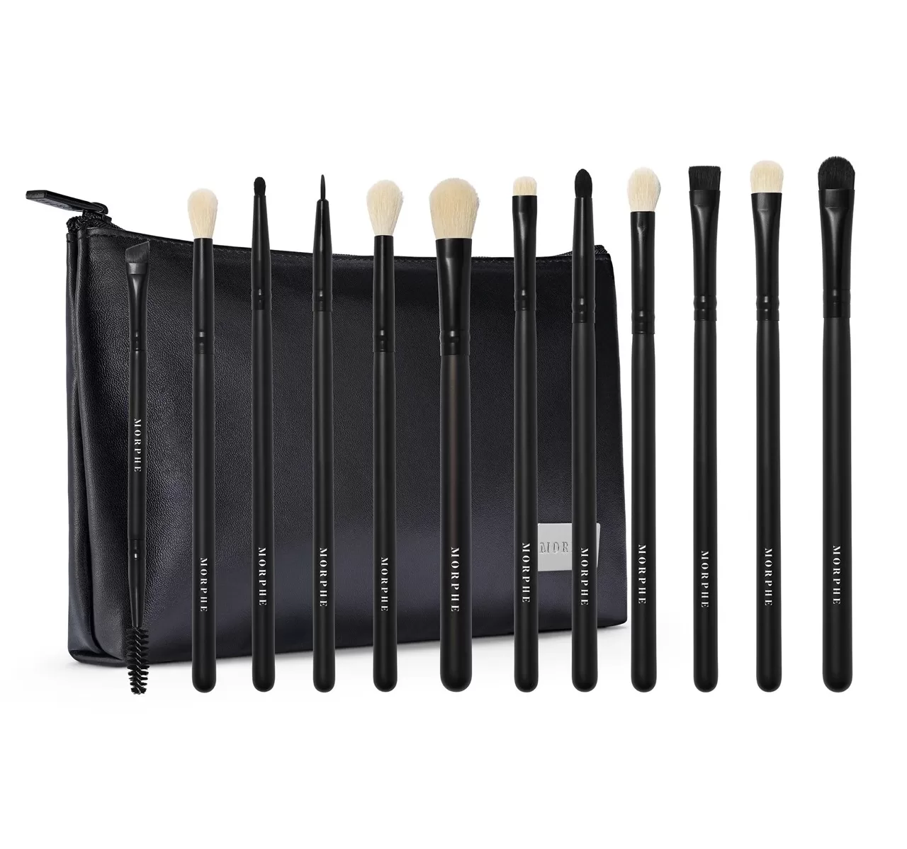 Morphe Eye Obsessed 12-Piece Eye Brush Set Collection + Bag