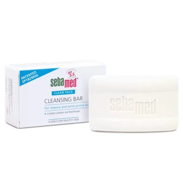 Sebamed Cleansing Bar 100g, With vitamins & moisturizing agents