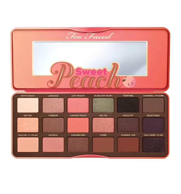 TOO FACED Sweet Peach Smells Like Peaches Eye Shadow Collection Palette