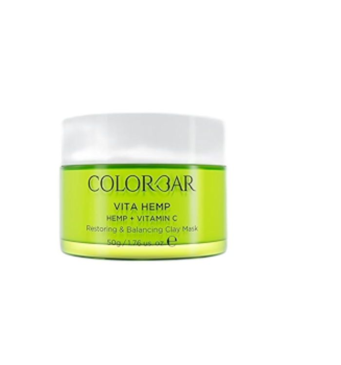 colorbar vita hemp restoring & balancing clay mask