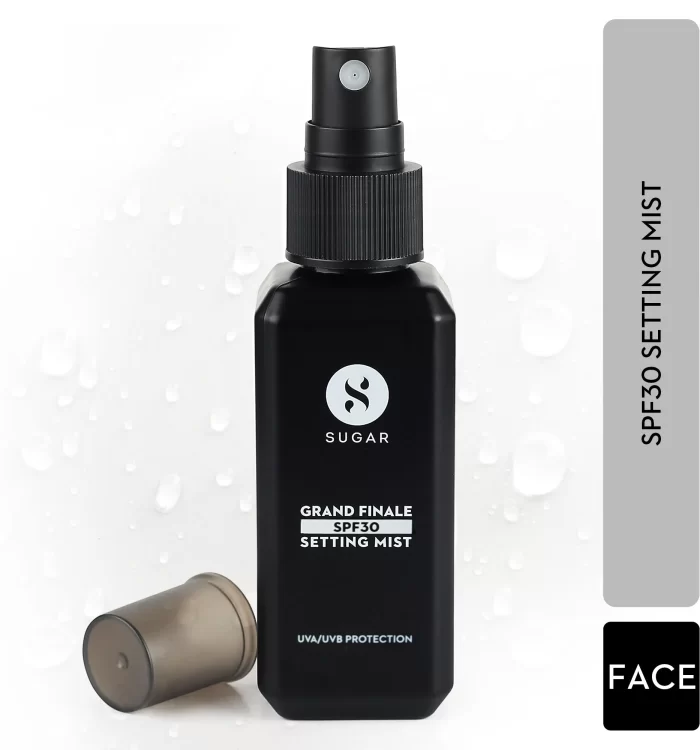 sugar grand finale SPF 30 setting mist