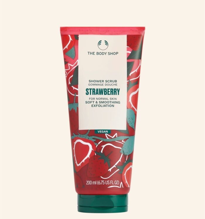 The body shop strawberry shower scrub