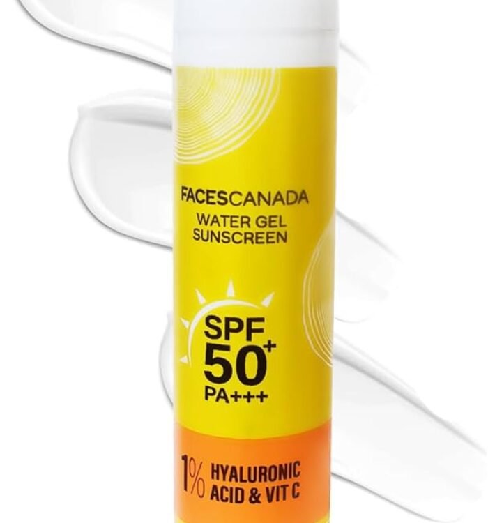 faces canada water gel sunscreen SPF 50+