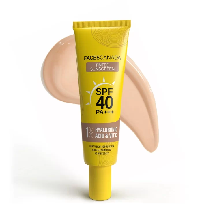 faces canada tinted sunscreen SPF 40