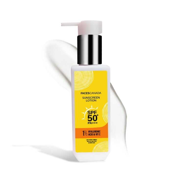 faces canada sunscreen lotion  SPF 50+