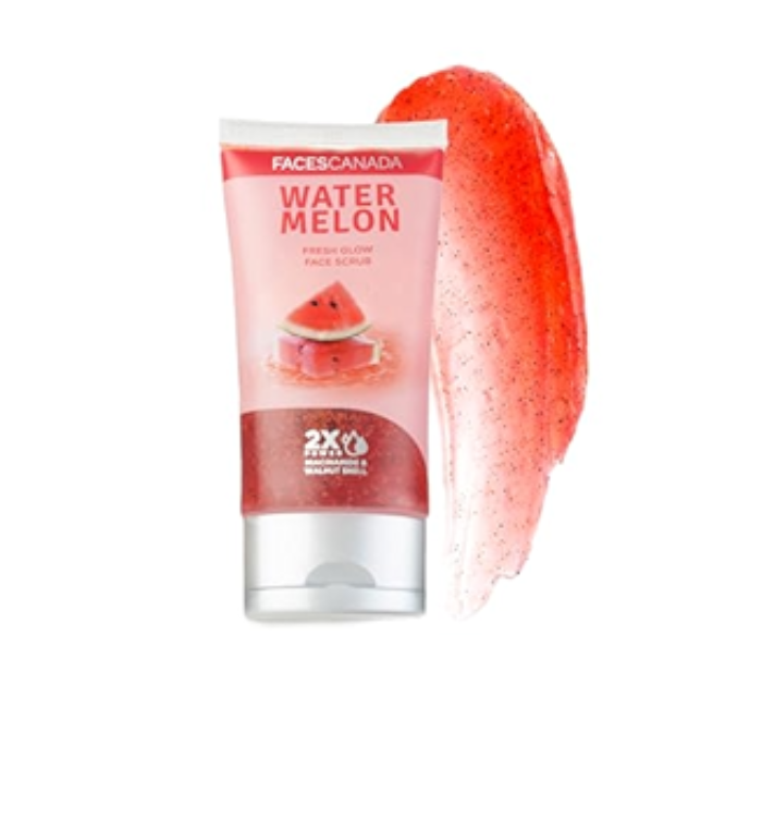 faces canada water melon fresh glow face scrub