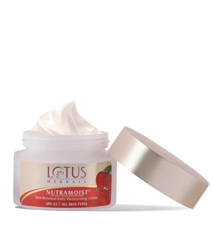 lotus herbals nutramoist skin renewal daily moisturising creme