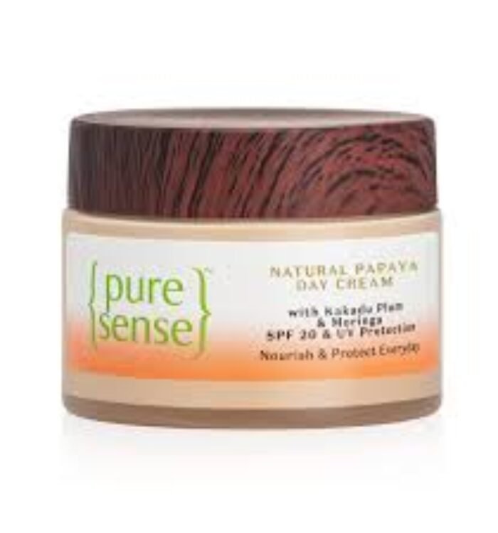 pure sense natural papaya day cream