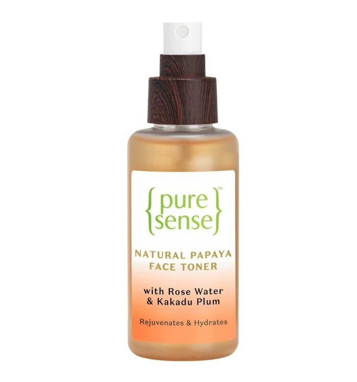 pure sense natural papaya face toner