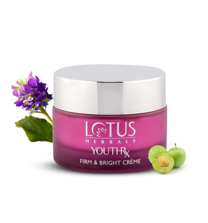 lotus herbals youthrx firm & bright creme