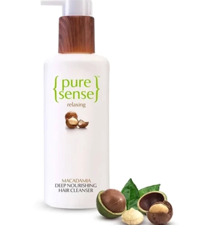 pure sense macadamia deep nourishing hair cleanser