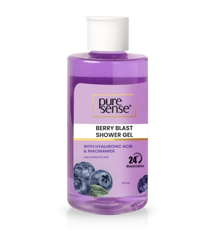 pure ense berry blast shower gel