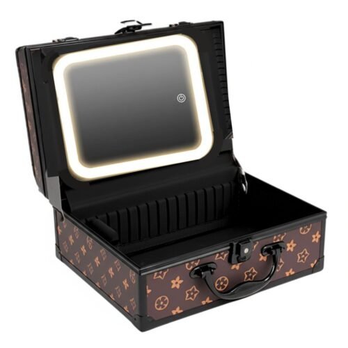Makeup Vanity Box with Touch LED Light - Image 2