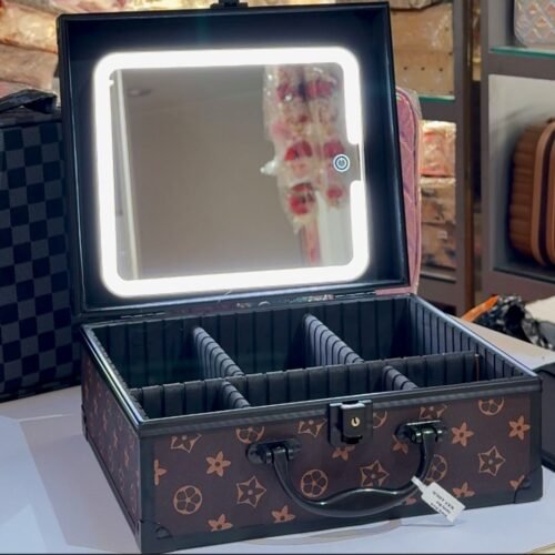 Makeup Vanity Box with Touch LED Light - Image 3