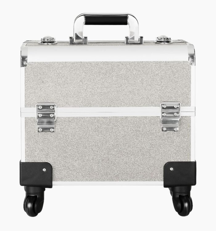 Aluminium Makeup Vanity Trolley – Silver