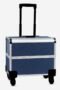 Aluminium Makeup Vanity Trolley Case - Royal Blue