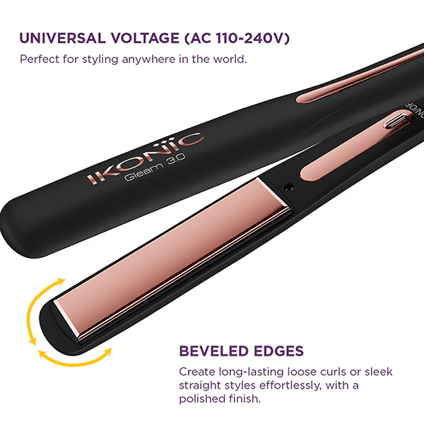 Ikonic Professional Gleam 3.0 Hair Straightener - Image 5