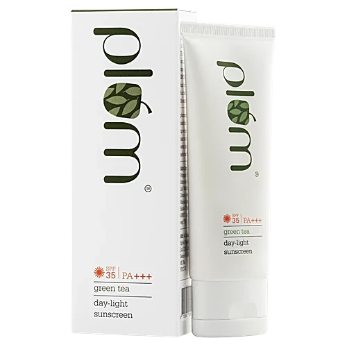 PLum Green Tea Day-Light Sunscreen Gel - SPF 35, PA+++, 50 ml