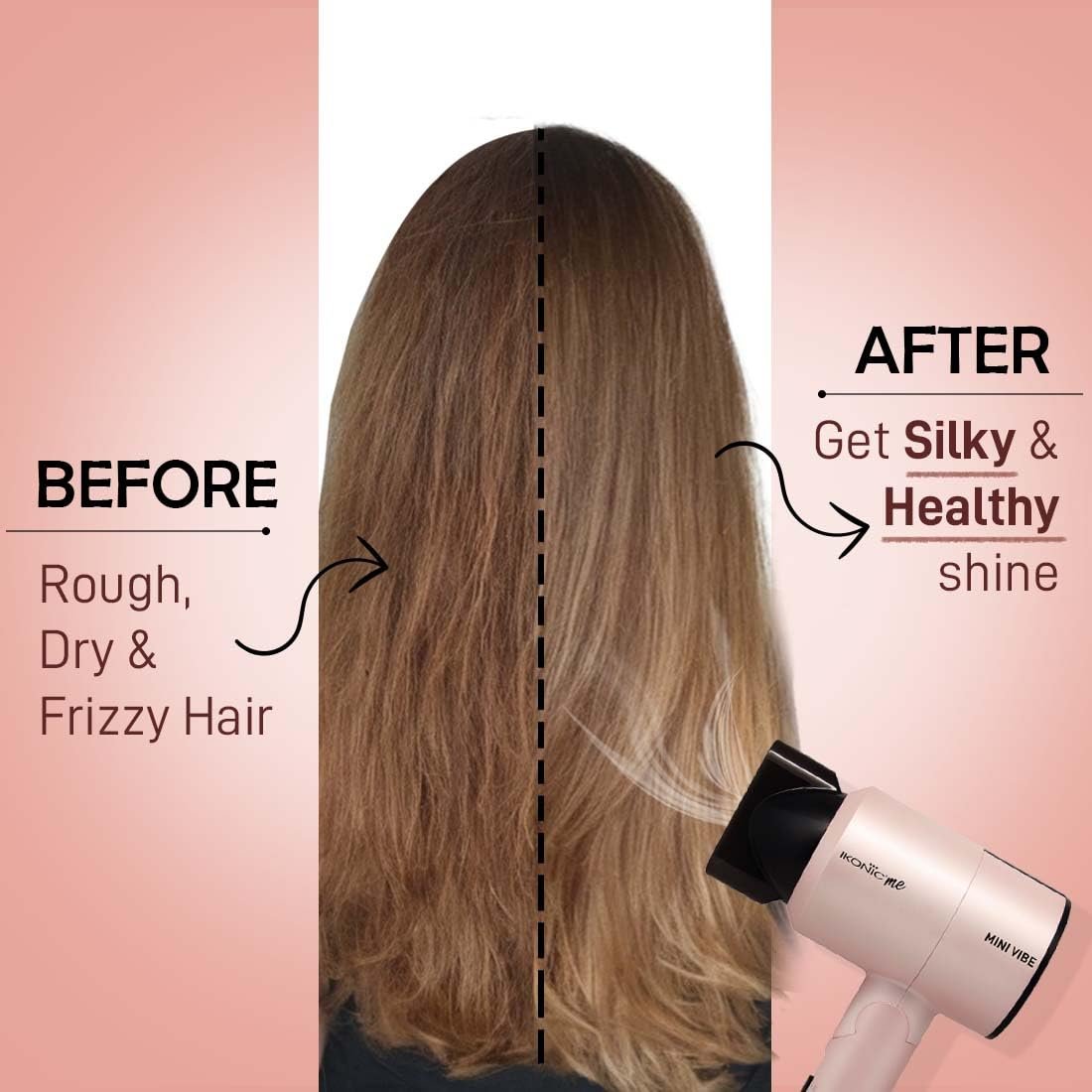 Ikonic Mini Vibe Hair Dryer 1200W - Image 6