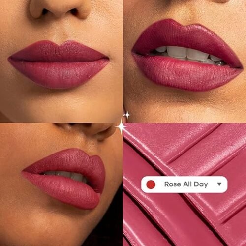 Nykaa Superlight Lip Cloud Airy Mousse Matte Liquid Lipstick for Lip & Cheek - Rose All Day (5ml) - Image 4