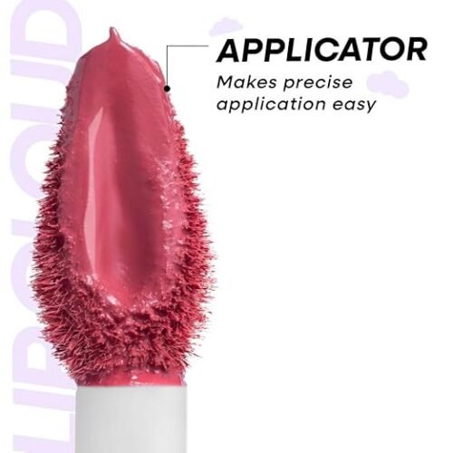 Nykaa Superlight Lip Cloud Airy Mousse Matte Liquid Lipstick for Lip & Cheek - Rose All Day (5ml) - Image 5