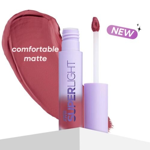 Nykaa Superlight Lip Cloud Airy Mousse Matte Liquid Lipstick for Lip & Cheek - Rose All Day (5ml) - Image 2