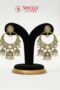 Kundan Pearl Jhumka Hoops