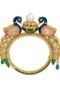 Meenakari AC Kundan Peacock Twin Kada Bracelet