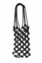 Luxury Rhinestone Beaded Mobile Bag - Black