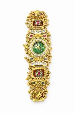 Heritage Jewellery Golden  - Green Dial