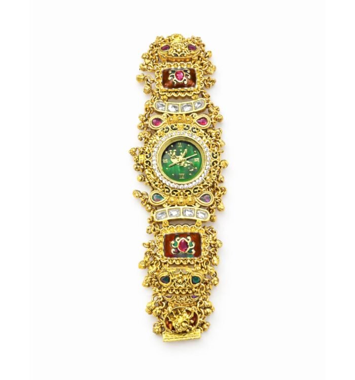 Heritage Jewellery Golden  – Green Dial